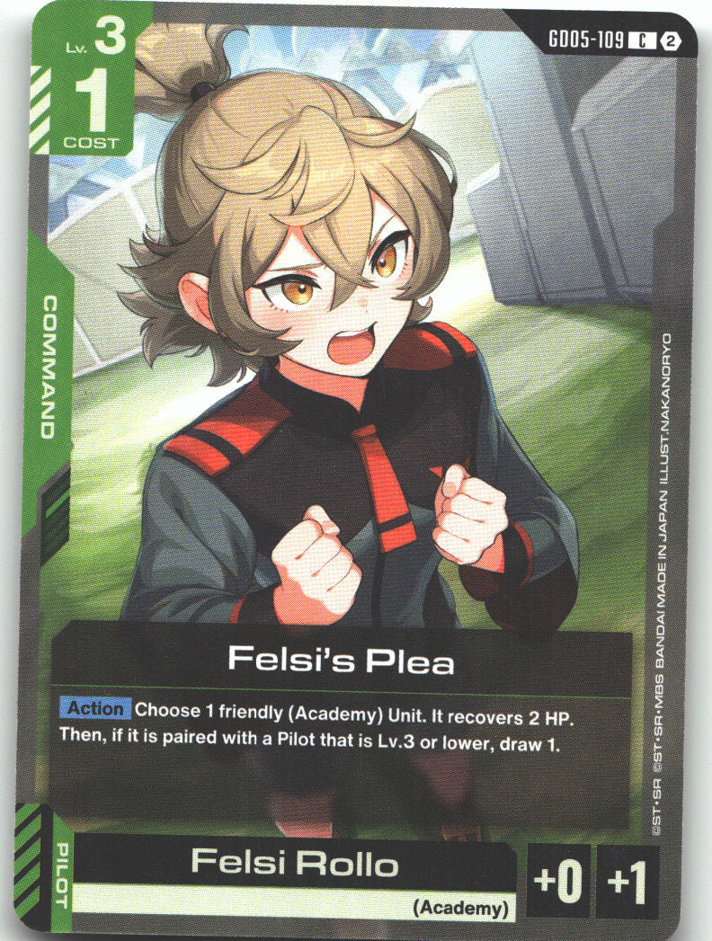 Felsi's Plea