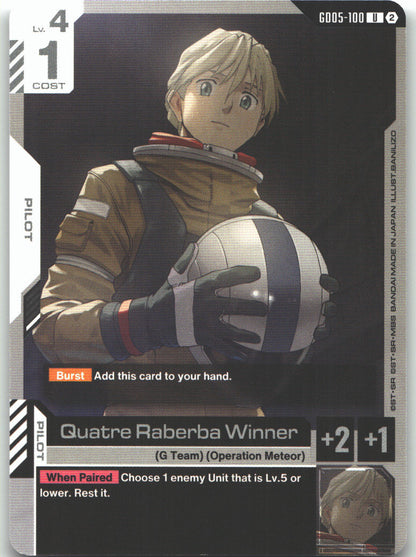 Quatre Raberba Winner