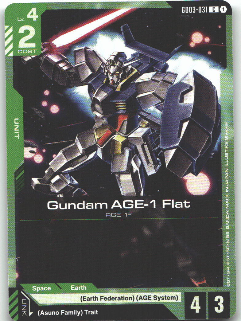 Gundam AGE-1 Flat