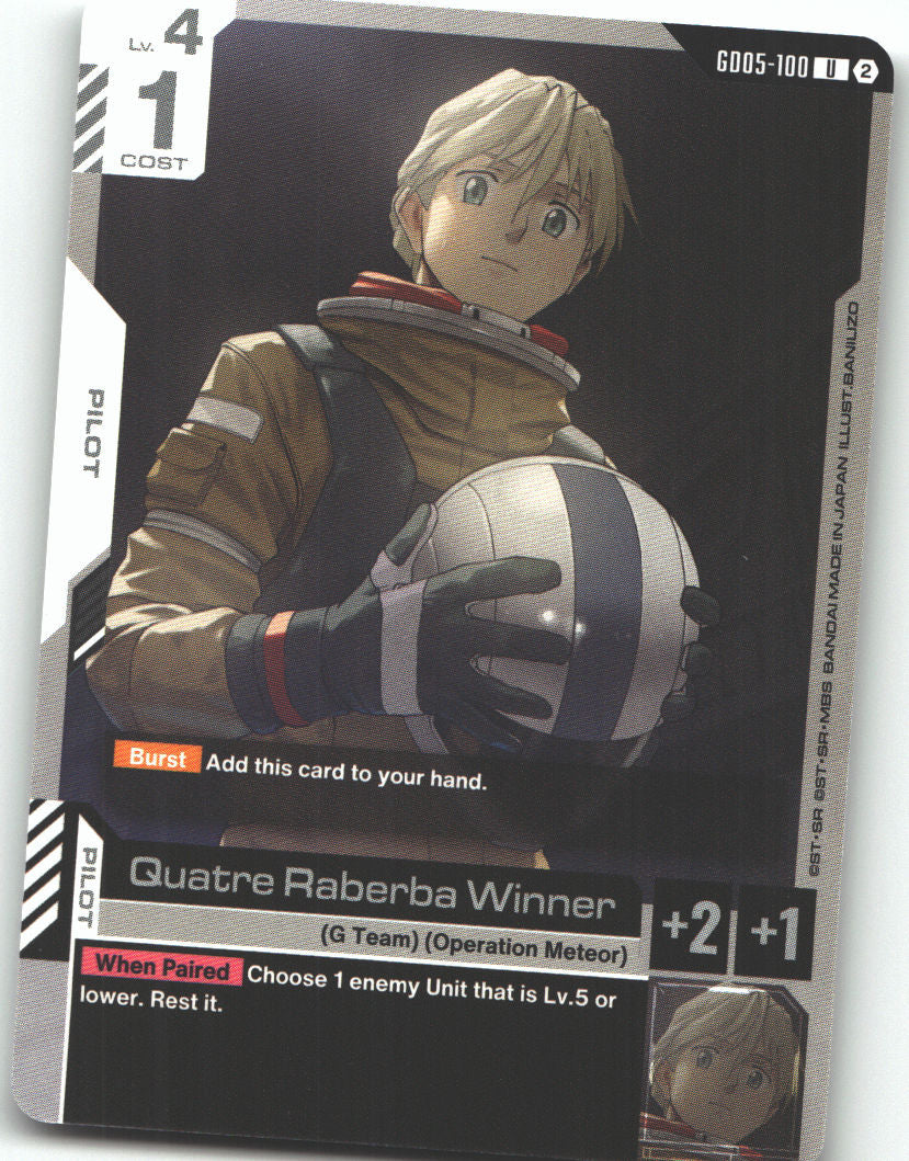 Quatre Raberba Winner
