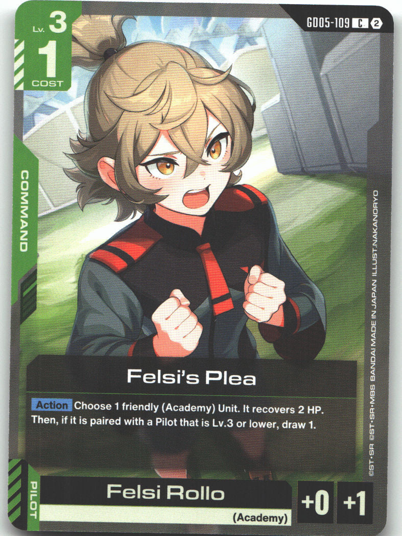 Felsi's Plea