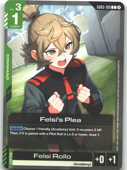 Felsi's Plea