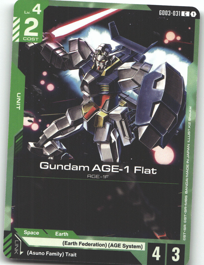 Gundam AGE-1 Flat