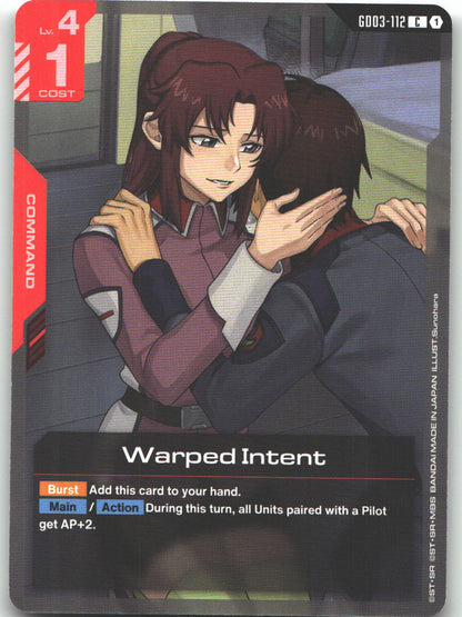 Warped Intent