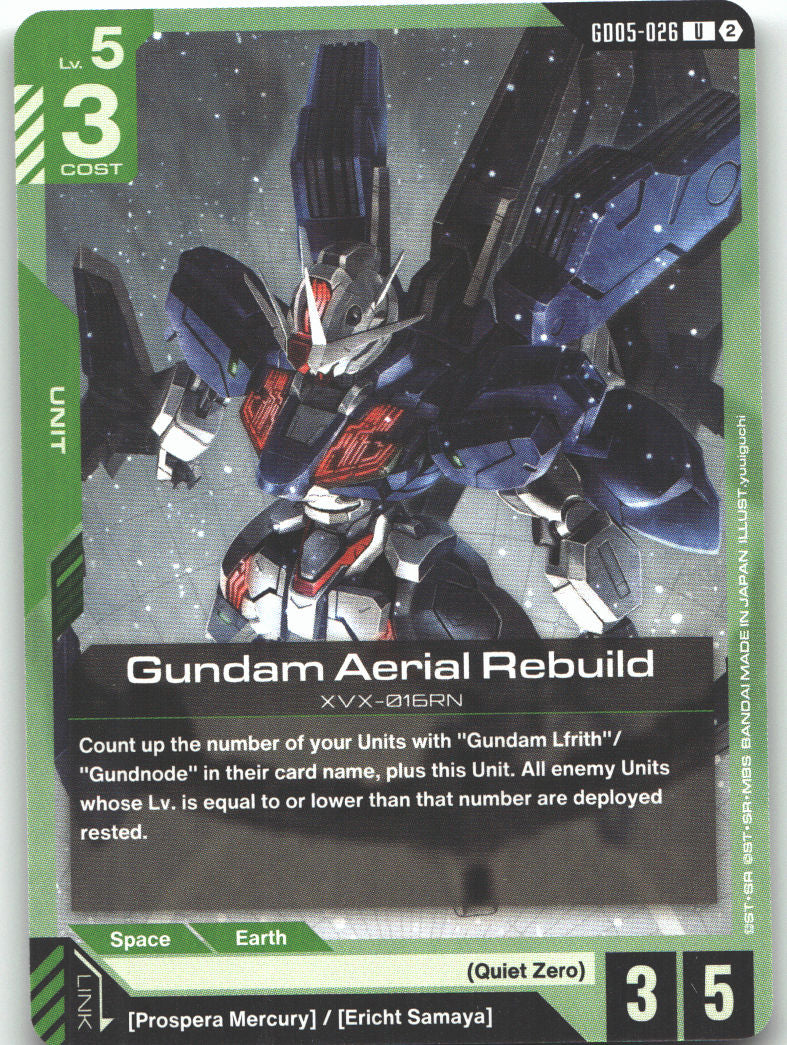 Gundam Aerial Rebuild