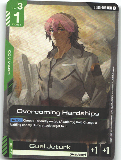 Overcoming Hardships