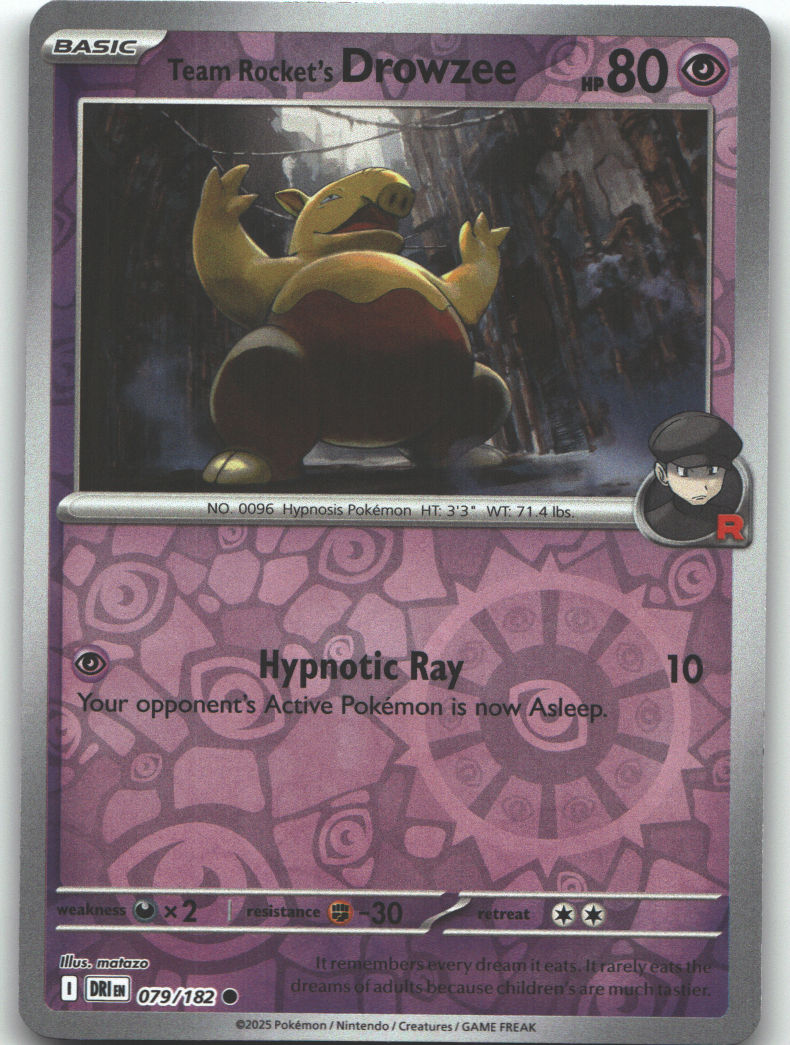 Team Rocket's Drowzee