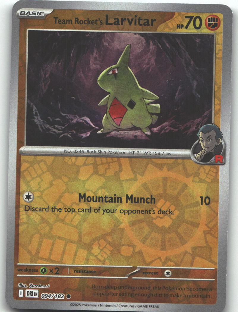 Team Rocket's Larvitar