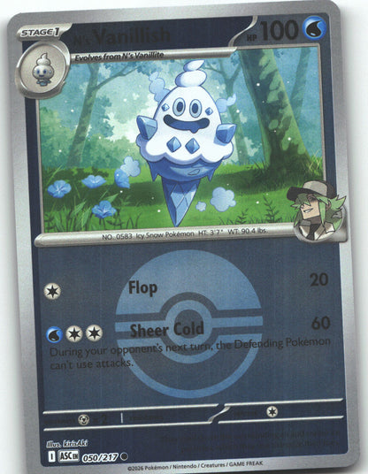 N's Vanillish (Poke Ball)