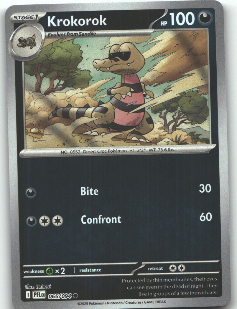 Krokorok | Near Mint / English / Reverse Holofoil