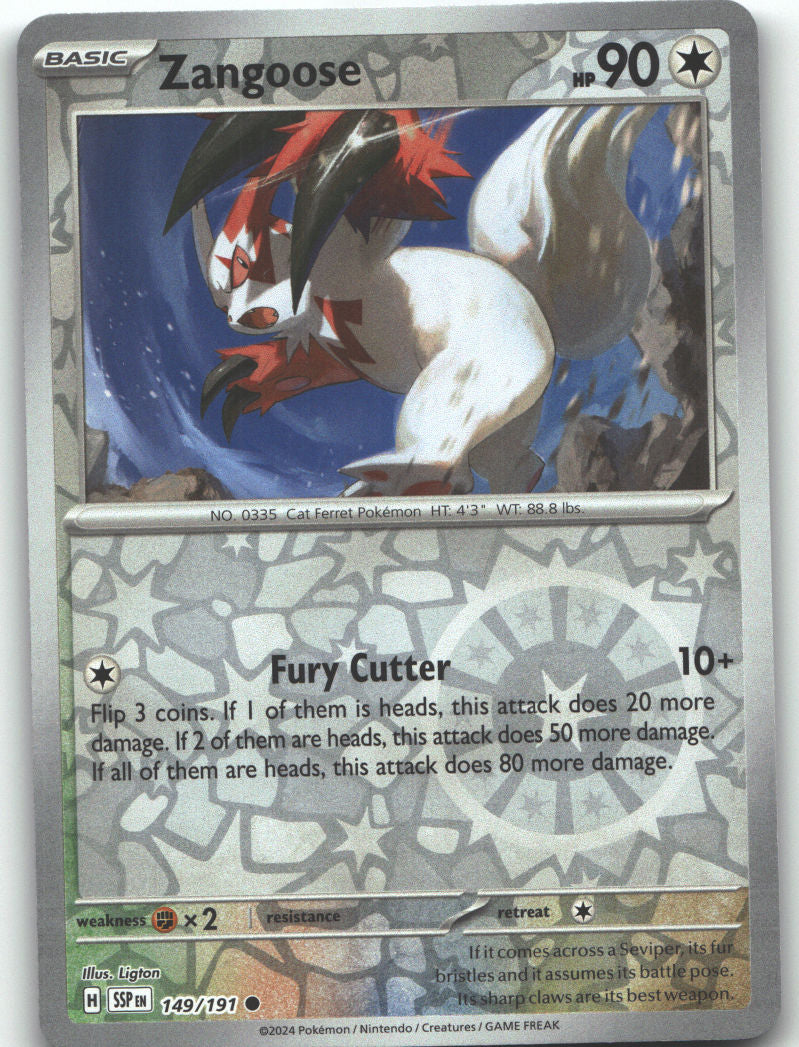 Zangoose | Near Mint / English / Reverse Holofoil