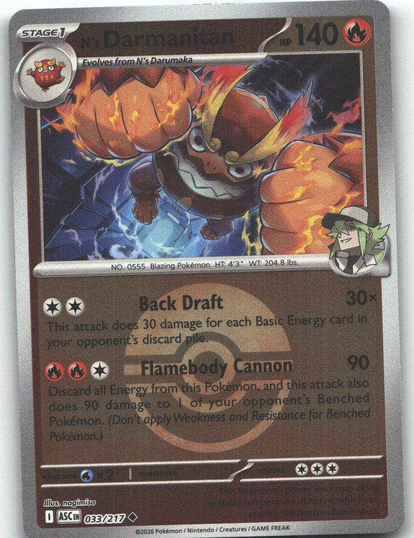 N's Darmanitan (Poke Ball)