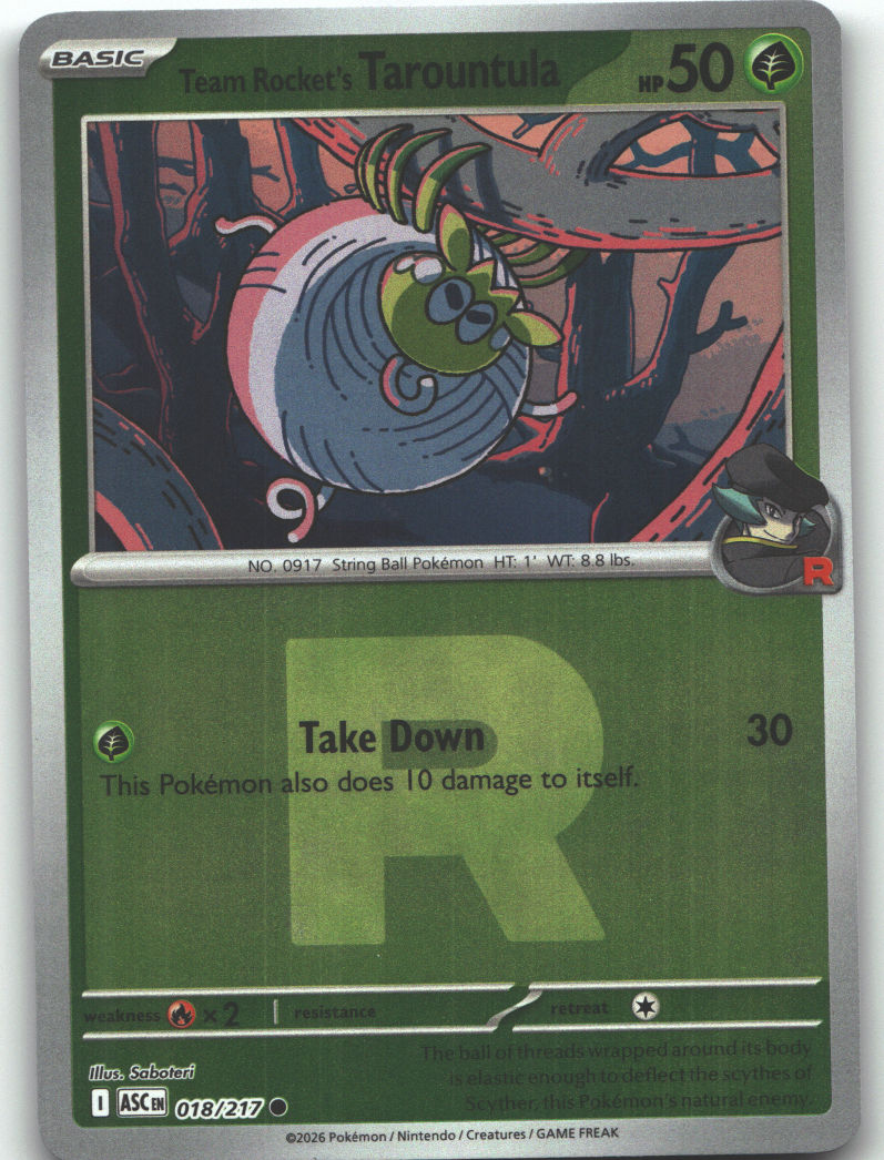 Team Rocket's Tarountula (Team Rocket)