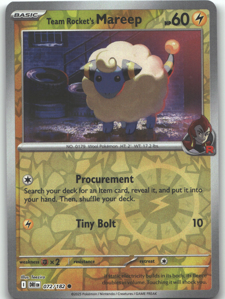 Team Rocket's Mareep