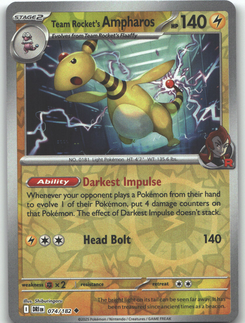 Team Rocket's Ampharos