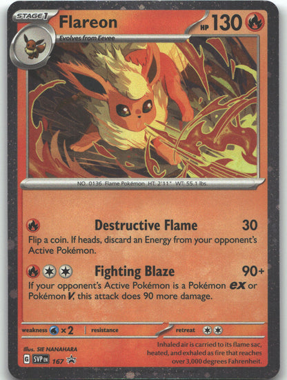 Flareon - 167 (Cosmos Holo)