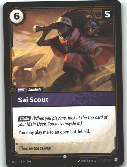Sai Scout | Near Mint / English / Normal