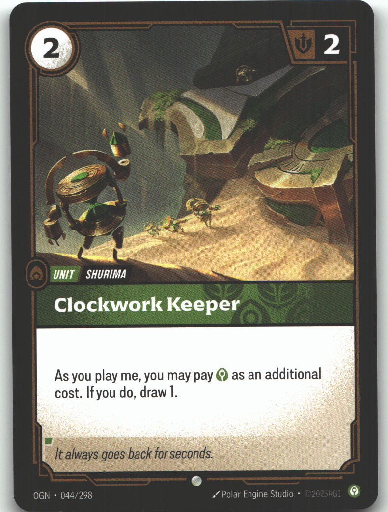 Clockwork Keeper | Near Mint / English / Normal