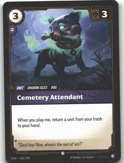 Cemetery Attendant