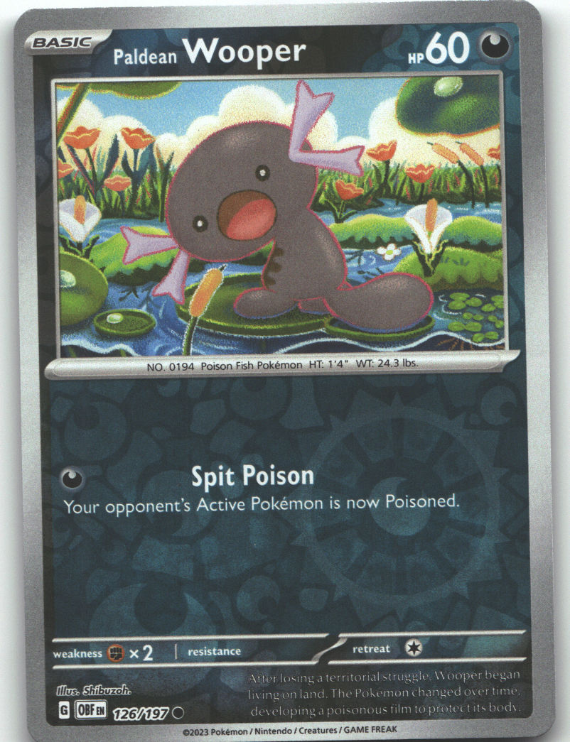 Paldean Wooper - 126/197