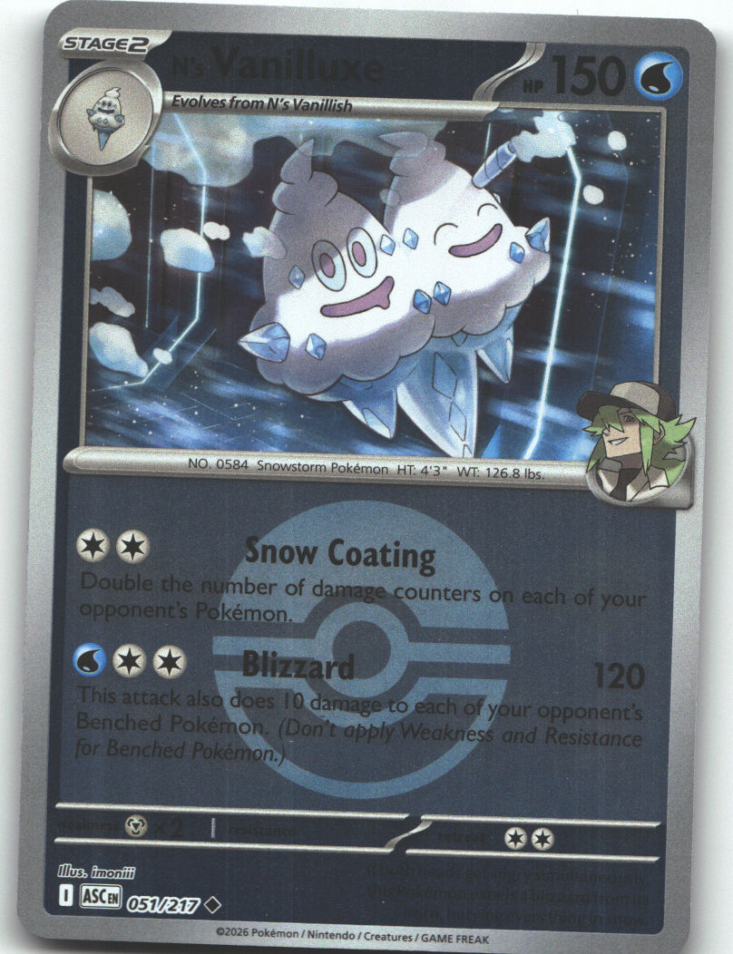 N's Vanilluxe (Poke Ball)