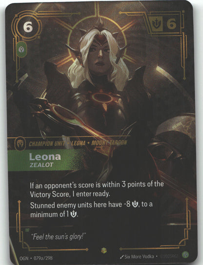 Leona, Zealot (Alternate Art)