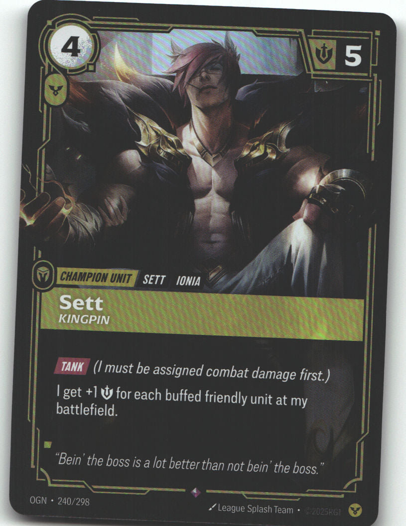 Sett, Kingpin | Near Mint / English / Foil