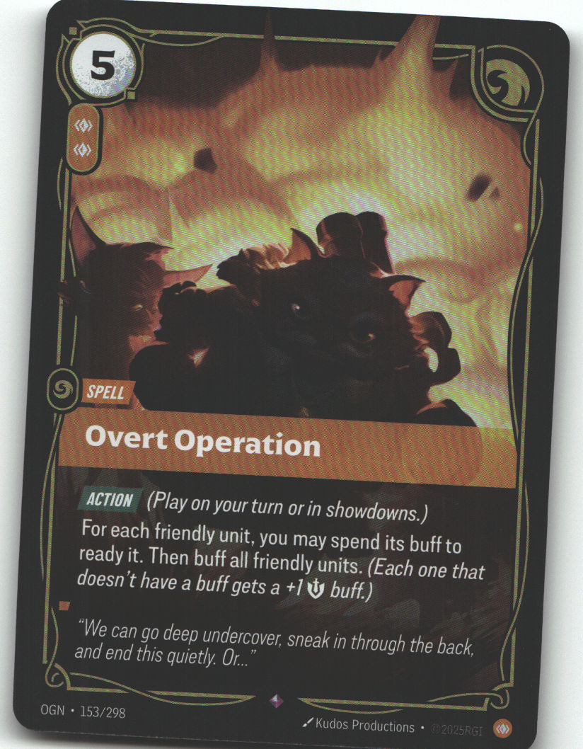 Overt Operation | Near Mint / English / Foil