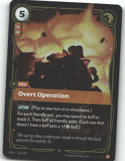 Overt Operation | Near Mint / English / Foil
