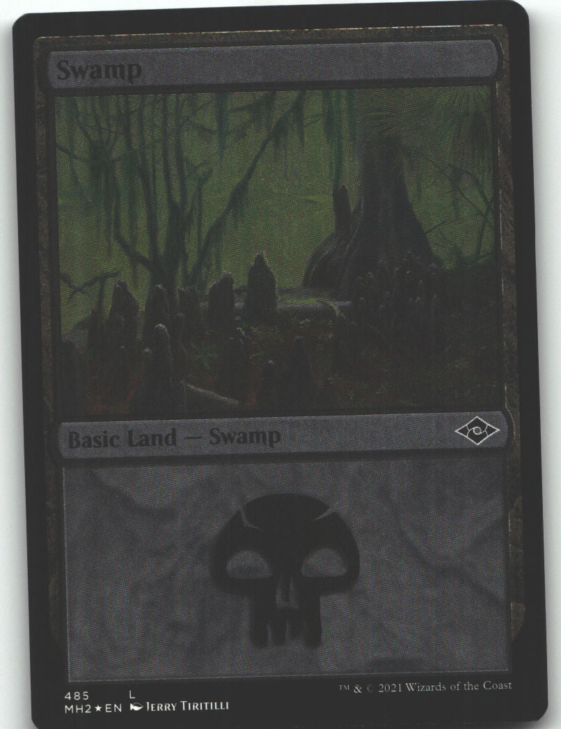 Swamp (485) (Foil Etched)