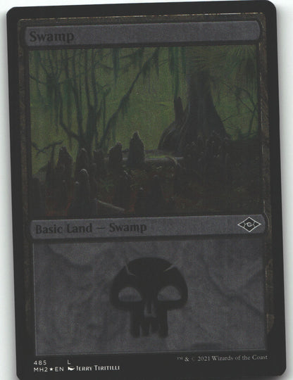 Swamp (485) (Foil Etched)
