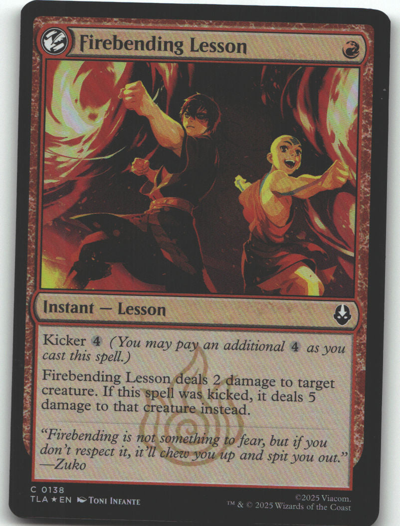 Firebending Lesson