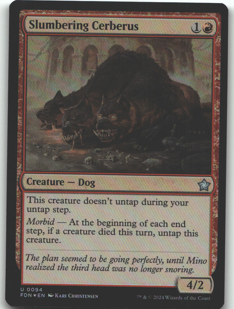 Slumbering Cerberus