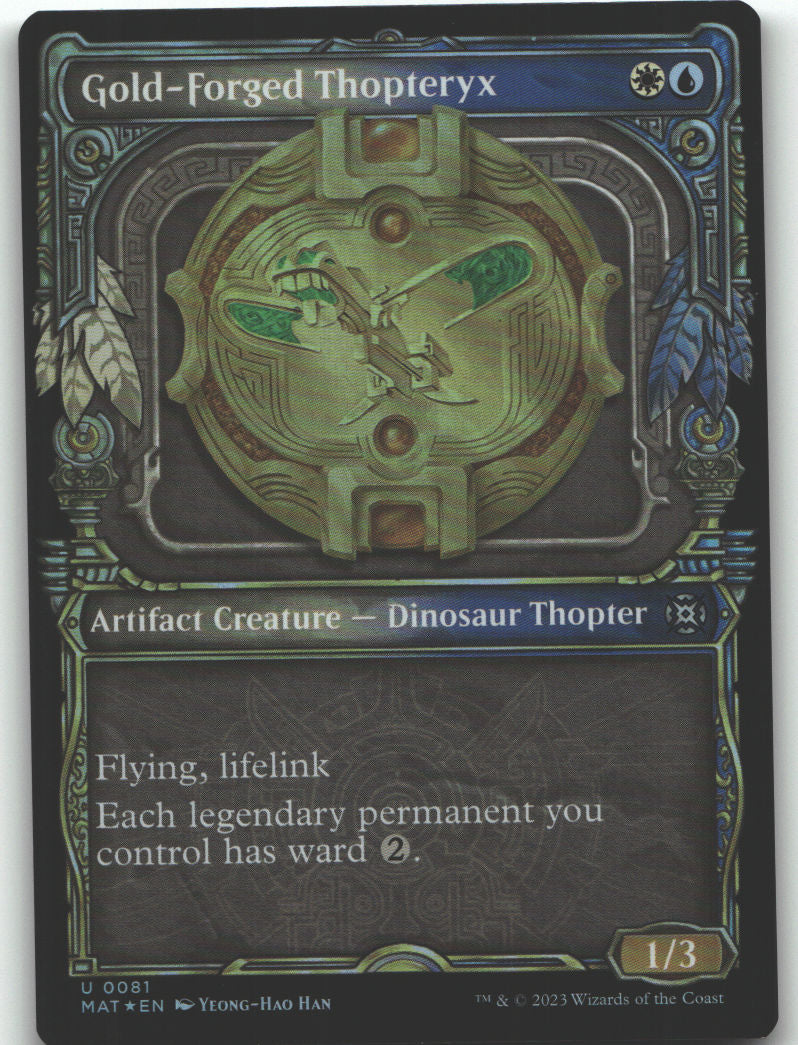 Gold-Forged Thopteryx (Showcase)