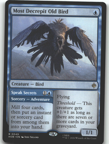 Most Decrepit Old Bird