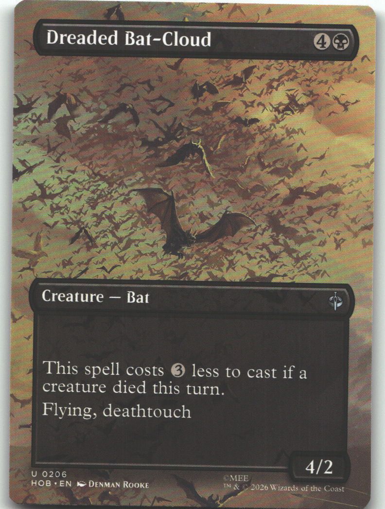 Dreaded Bat-Cloud (Borderless)