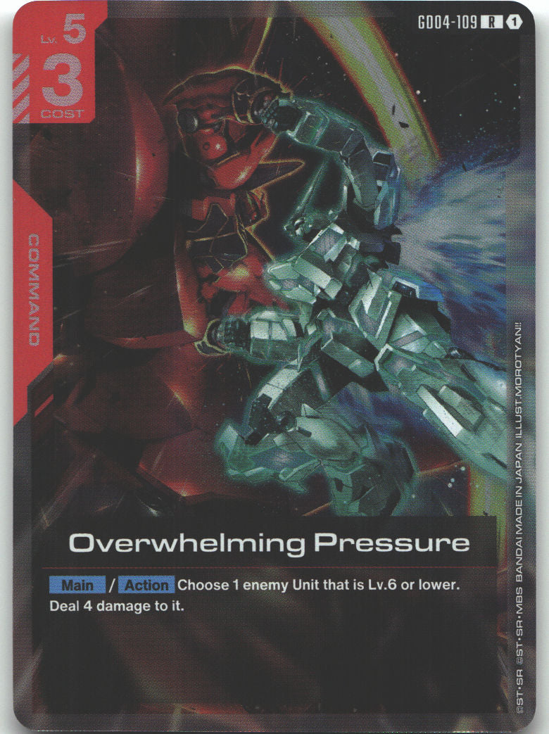 Overwhelming Pressure