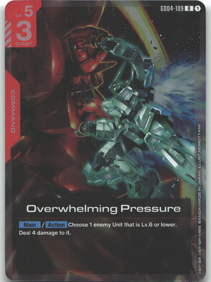 Overwhelming Pressure