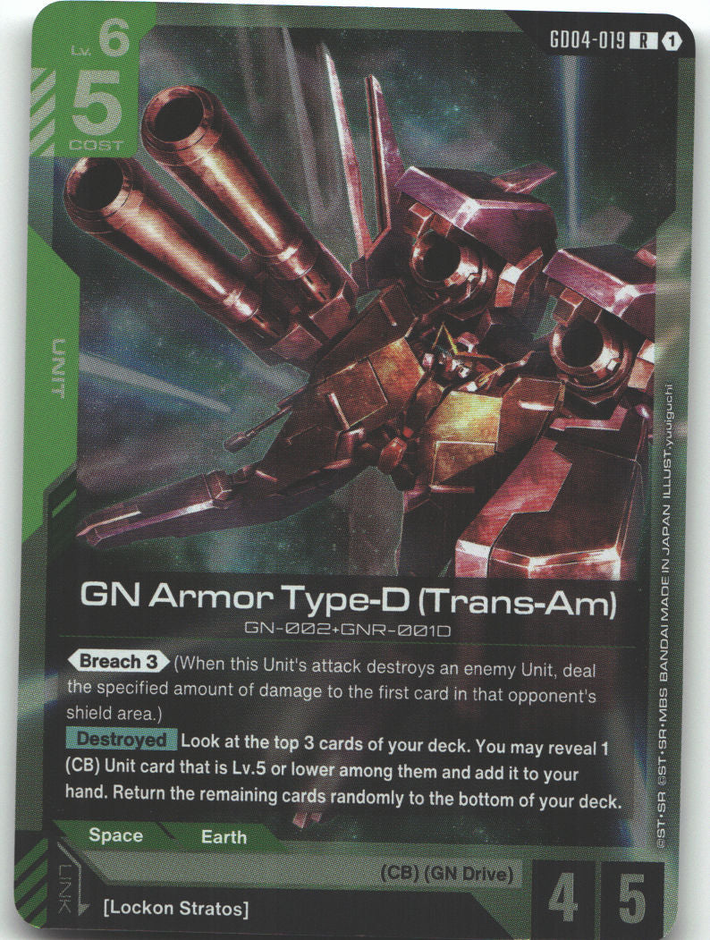 GN Armor Type-D (Trans-Am)
