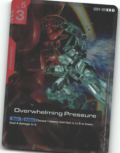 Overwhelming Pressure