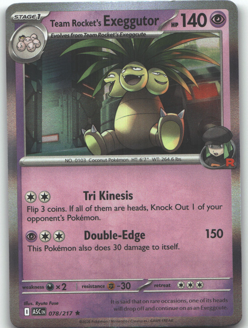 Team Rocket's Exeggutor