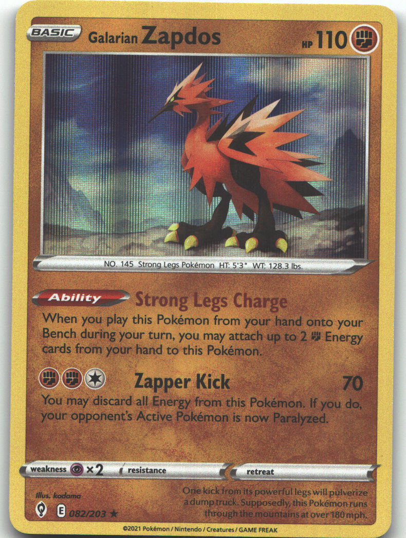 Galarian Zapdos
