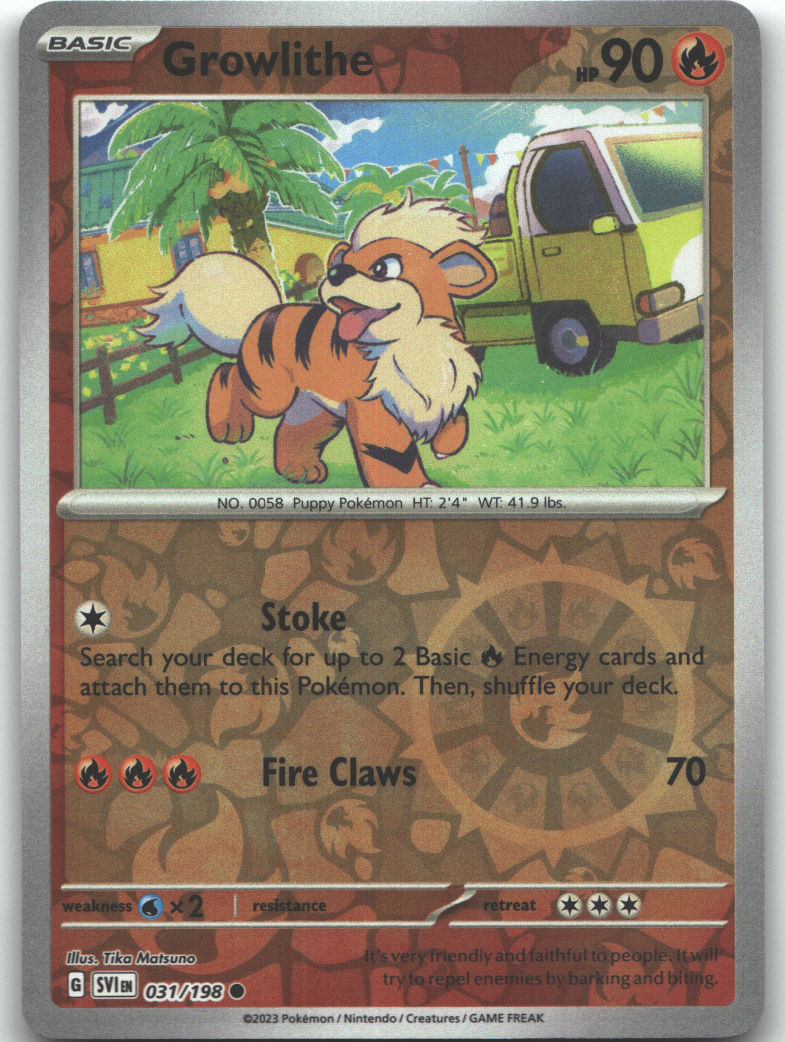 Growlithe - 031/198