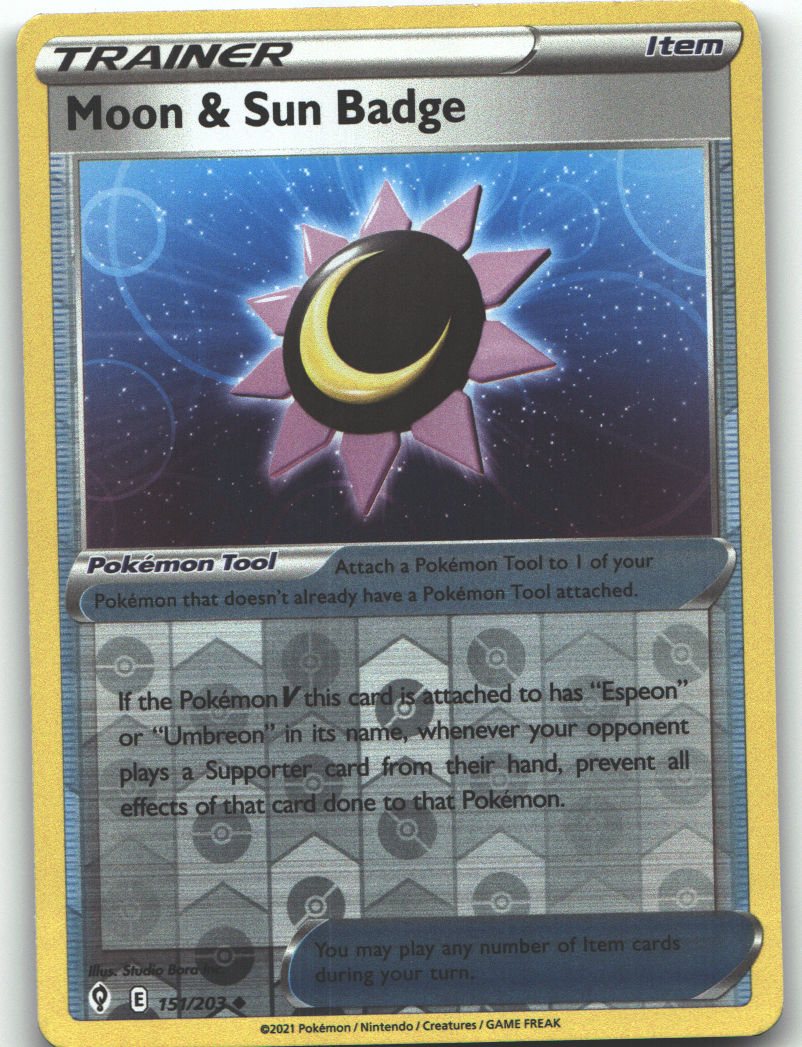 Moon & Sun Badge
