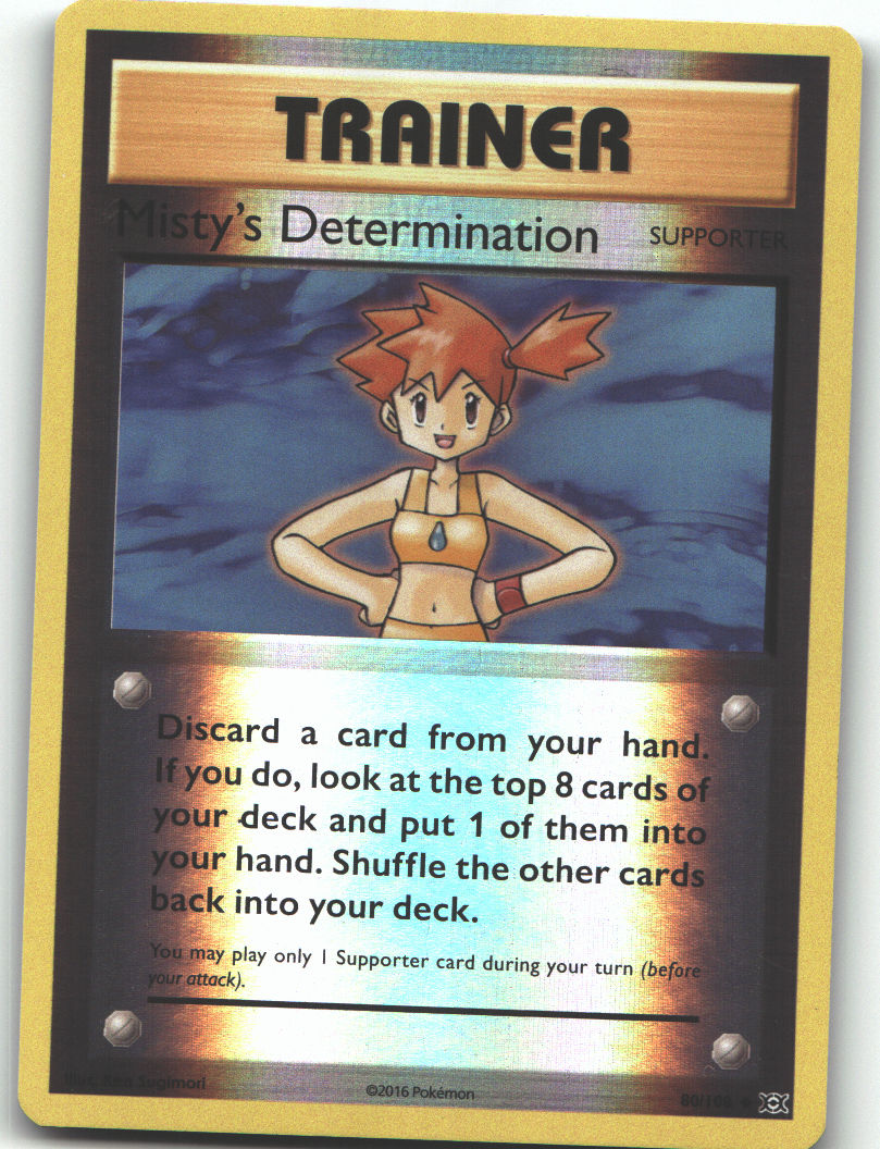 Misty's Determination