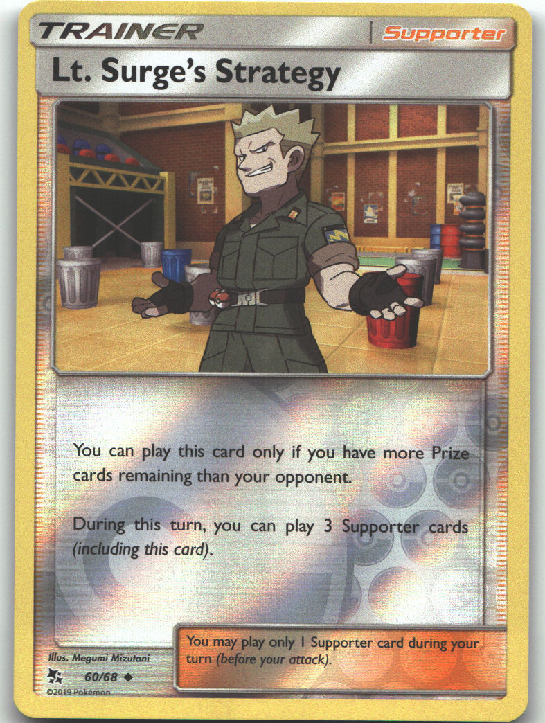 Lt. Surge's Strategy