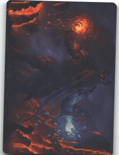 Aegar, the Freezing Flame Art Card