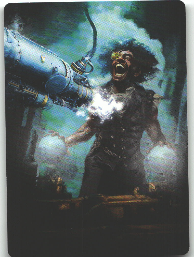 Laboratory Maniac Art Card