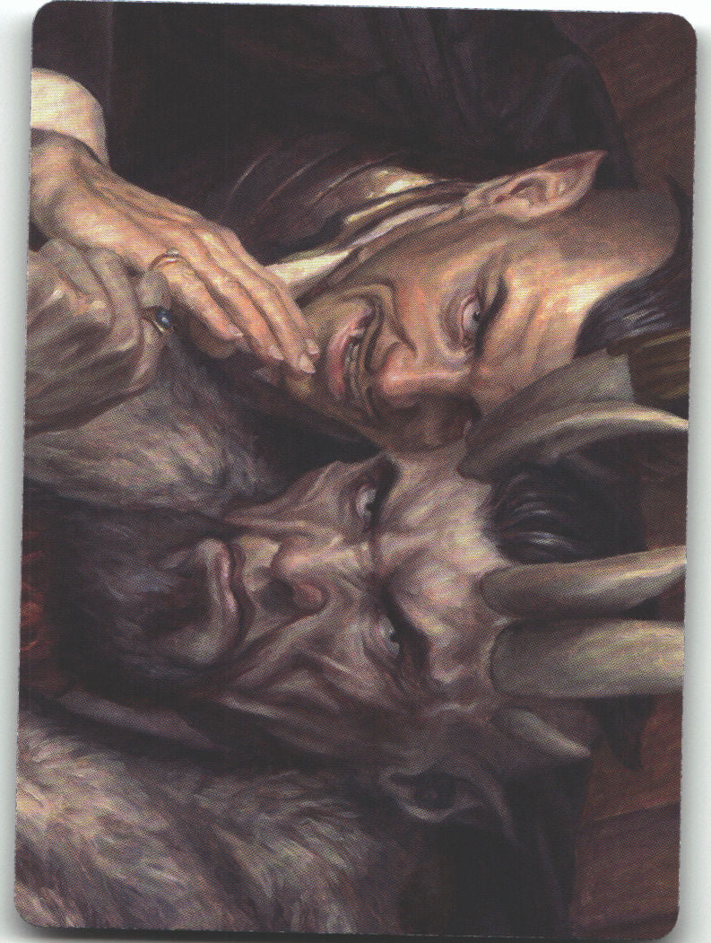 A Little Chat Art Card