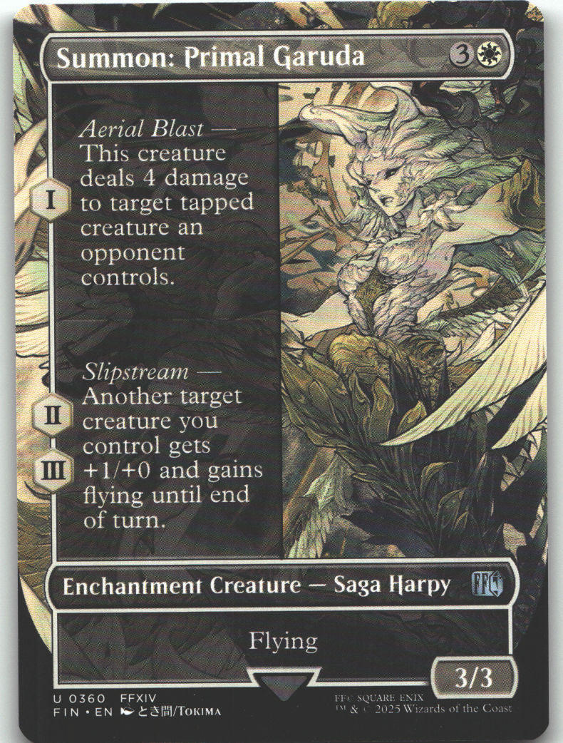 Summon: Primal Garuda (Borderless)